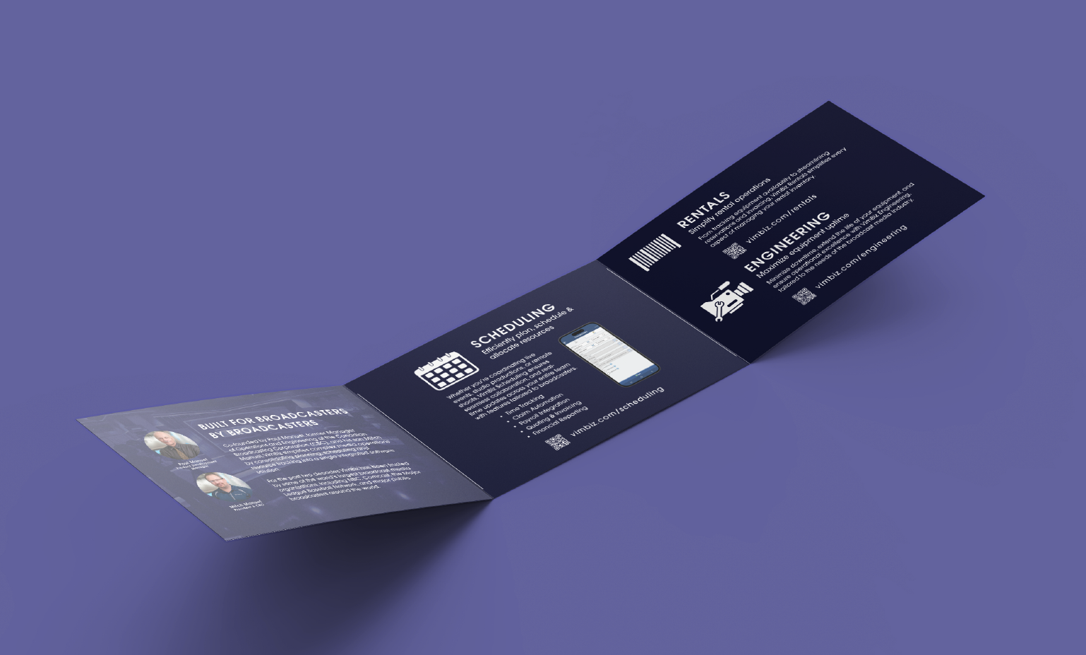 VimBiz Brochure Mockup